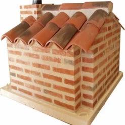 Horno Montado Caseta Ladrillo Rústico 85 Cm. -cocina al aire libre comercio Horno montado Caseta Ladrillo Rustico 85 cm 4