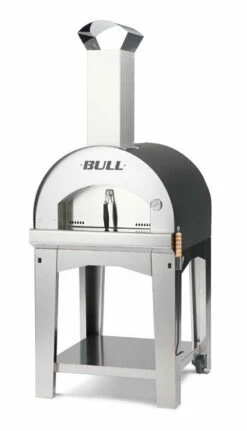 Horno De Leña Grande Bull Con Carro
