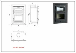Horno De Leña Modelo HLI-100 F -cocina al aire libre comercio Horno de Lena Modelo HLI 100 3