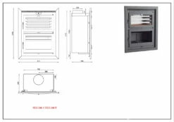 Horno De Leña Modelo HLI-200 7 Horno De Leña Modelo HLI-200 -cocina al aire libre comercio Horno de Lena Modelo HLI 200 3