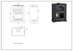Horno De Leña Modelo HL-100 F -cocina al aire libre comercio Horno de Lena Modelo HL 100 F 3