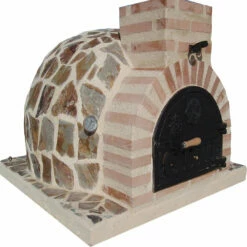 Horno Montado Piedra Multicolor 90 Cm. -cocina al aire libre comercio Horno montado Piedra multicolor 2