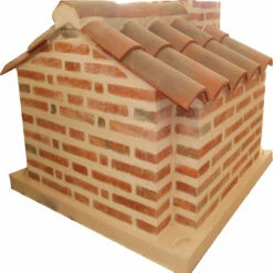 Horno Montado Caseta Ladrillo Rústico 65 Cm. -cocina al aire libre comercio Horno montado Caseta Ladrillo Rustico 65 cm 3