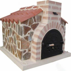 Horno Montado Caseta Piedra 65 Cm. 8 Horno Montado Caseta Piedra 65 Cm. -cocina al aire libre comercio Horno montado Caseta Piedra 65 cm 2