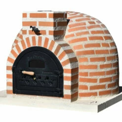 Horno Montado Ladrillo Refractario 85 Cm. -cocina al aire libre comercio Horno montado Ladrillo Refractario 1