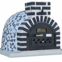 Horno Montado Mármol Gris 85 Cm. 7 Horno Montado Mármol Gris 85 Cm. -cocina al aire libre comercio Horno montado Marmol Gris 1