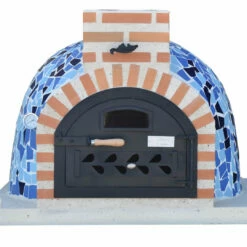 Horno Montado Mosaico Mediterráneo 65 Cm.