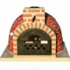 Horno Montado Mosaico Volcánico 75 Cm. -cocina al aire libre comercio Horno montado Mosaico Volcanico