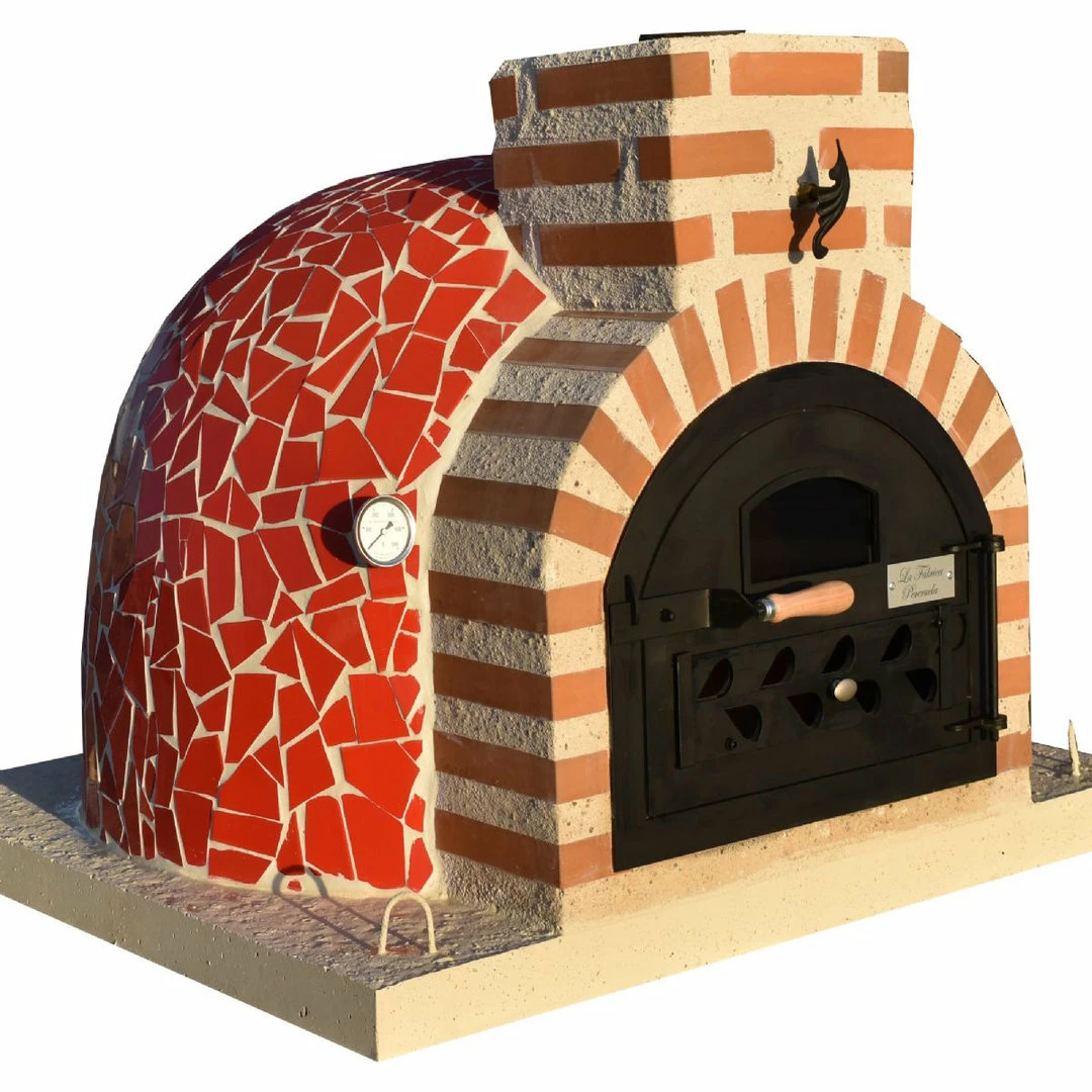 Horno Montado Mosaico Volcánico 75 Cm. 5 Horno Montado Mosaico Volcánico 75 Cm. - Imagen 3
