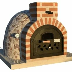 Horno Montado Mármol Crema 85 Cm. -cocina al aire libre comercio Horno montado Marmol Crema 1