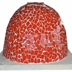 Horno Montado Mosaico Volcánico 80 Cm. -cocina al aire libre comercio Horno montado Mosaico Volcanico 3