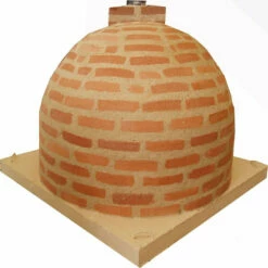 Horno Montado Esquina Ladrillo 90 Cm. -cocina al aire libre comercio Horno montado esquina ladrillo 90 cm 5