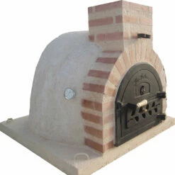 Horno Montado Clásico Blanco 80 Cm. -cocina al aire libre comercio Horno montado clasico Blanco