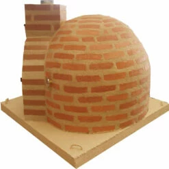 Horno Montado Esquina Ladrillo 80 Cm. -cocina al aire libre comercio Horno montado esquina ladrillo 80 cm 4