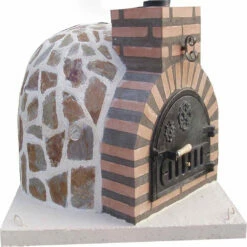 Horno Montado Esquina Piedra 90 Cm. -cocina al aire libre comercio Horno montado esquina piedra 90 cm 2