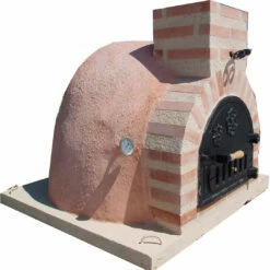 Horno Montado Clásico Terracota 90 Cm. 7 Horno Montado Clásico Terracota 90 Cm. -cocina al aire libre comercio Horno montadoclasico Terracota 1