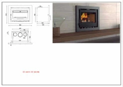 Insertable De Leña Modelo IT-165 F 7 Insertable De Leña Modelo IT-165 F -cocina al aire libre comercio Insertable de Lena Modelo IT 165 F 3