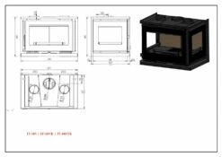 Insertable De Leña Modelo IT-183 FK -cocina al aire libre comercio Insertable de Lena Modelo IT 183 FK 4