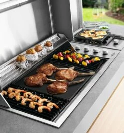 Isla Proline Tapa Horno Y Nevera Beefeater -cocina al aire libre comercio Isla Proline Tapa Horno y nevera Beefeater 3