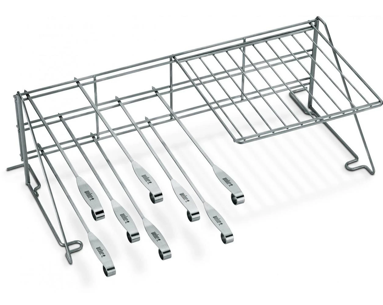 Juego De 4 Brochetas Inox. Weber 6 Juego De 4 Brochetas Inox. Weber - Imagen 4