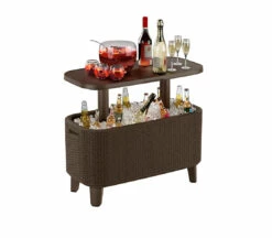 Mesa Nevera Bevy Bar Keter Ideal Barbacoas -cocina al aire libre comercio Mesa Nevera Bevy Bar Keter Ideal Barbacoas 1