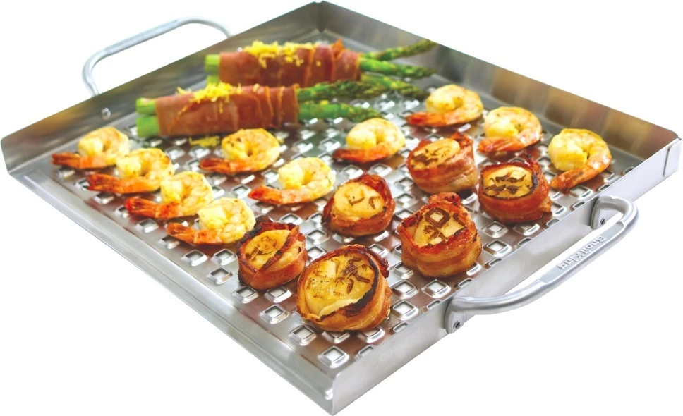 Broil King Bandeja Plana Para Parrilla Acero Inoxidable 3 Broil King Bandeja Plana Para Parrilla Acero Inoxidable