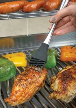 Napoleon Pincel De Silicona Con Mango Inox. -cocina al aire libre comercio Pincel de Silicona con Mango Inox. 3