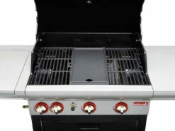 Plancha Reversible Hierro Fundido Barbacoas Barbecook -cocina al aire libre comercio Plancha Reversible Hierro Fundido barbacoas Barbecook 2