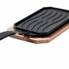 Plancha De Hierro Fundido Reversible Cozze -cocina al aire libre comercio Plancha de Hierro Fundido Reversible Cozze