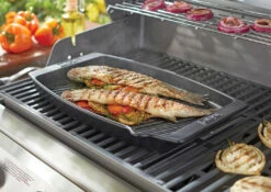 Weber Plancha De Cerámica Para Pescado -cocina al aire libre comercio Plancha de ceramica para pescado 8