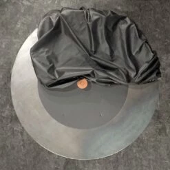 Set Tapa Y Funda Negra De Vinilo Ofyr 85 Cm