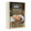 Weber Tablas De Cedro Rojo, 4 Unidades -cocina al aire libre comercio Tablas Cedro Rojo Ahumar Weber