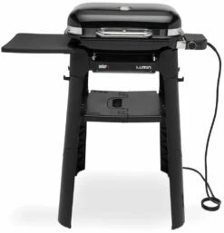 Weber Lumin 1000 Compact Negra Con Soporte