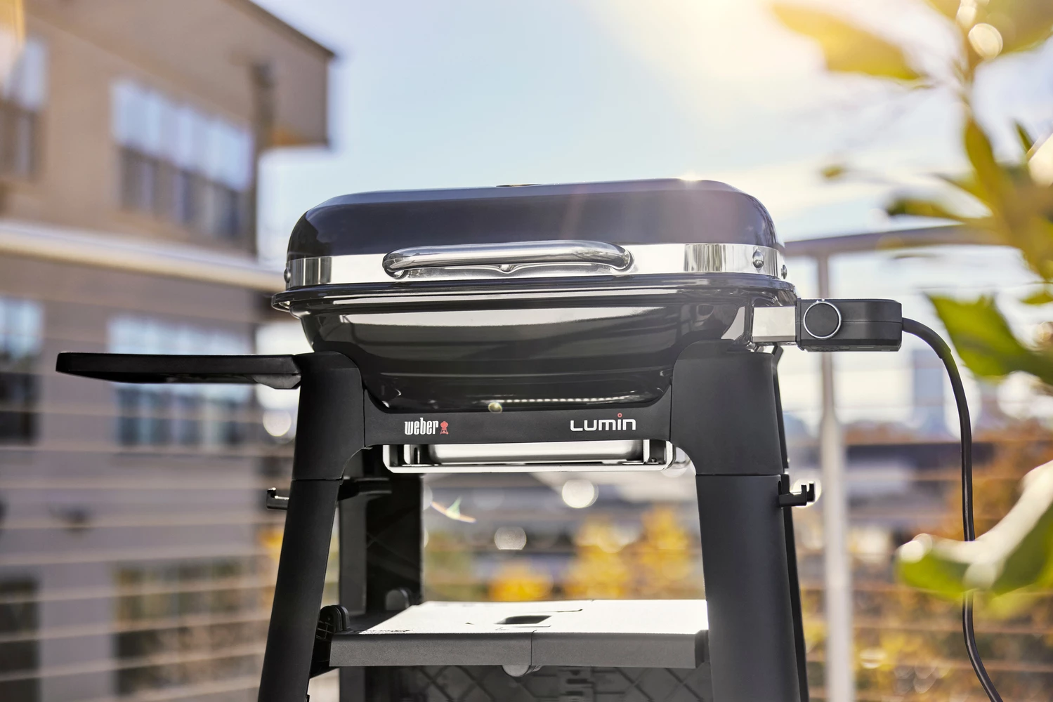 Weber Lumin 1000 Compact Negra Con Soporte 22 Weber Lumin 1000 Compact Negra Con Soporte - Imagen 20