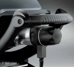 Weber Q 2400 + Mesa Gris Oscuro -cocina al aire libre comercio Weber Q 2400 con Carro Deluxe 3