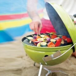 Weber Smokey Joe Premium 37 Cm Verde Primavera -cocina al aire libre comercio barbacoa Smokey Joe Premium spring green 3