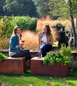 Banco De Jardin Con Huerto -cocina al aire libre comercio bench 02