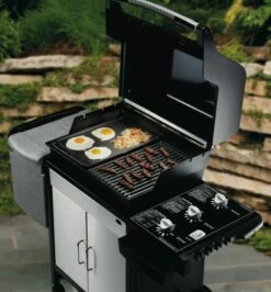 Plancha Weber Spirit 3 Quemadores -cocina al aire libre comercio plancha spirit 7542 05us